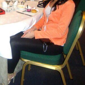 Cute Orange Blazer Women's Size XS